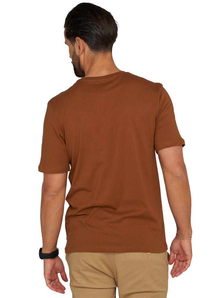 Jack & Jones Infinity Herren T-Shirt MATTEO O-Neck Shirt Kurzarmshirt Dusty Olive M