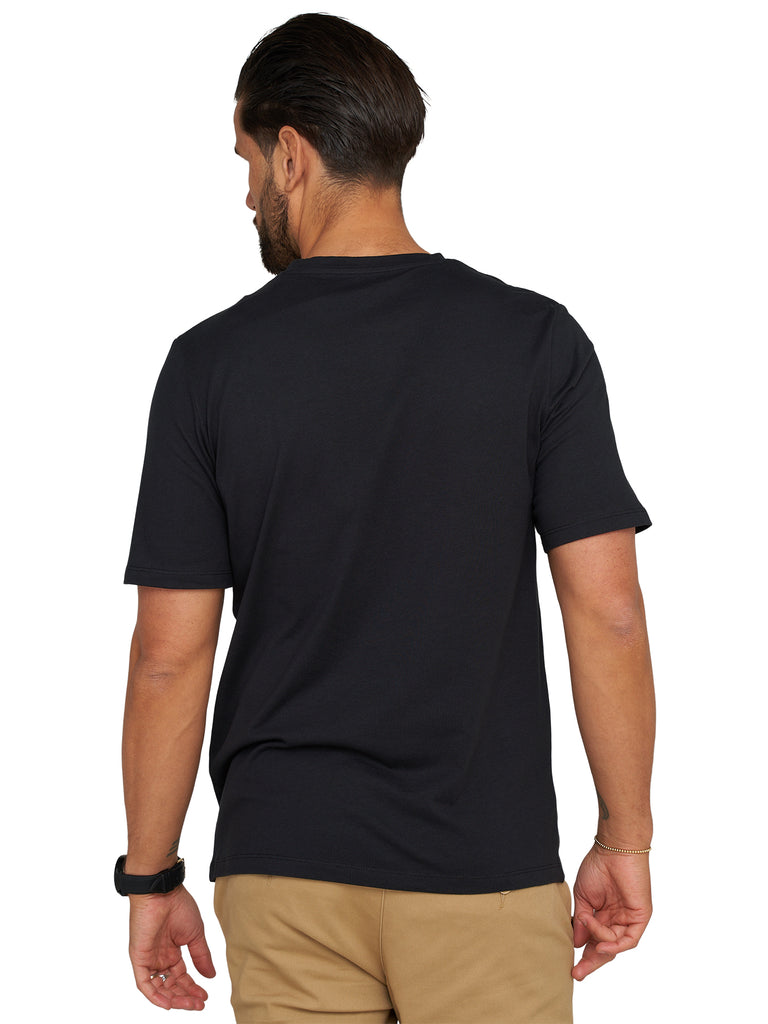 Jack & Jones Infinity Herren T-Shirt MARC INFINITY O-Neck Shirt Kurzarmshirt Black L