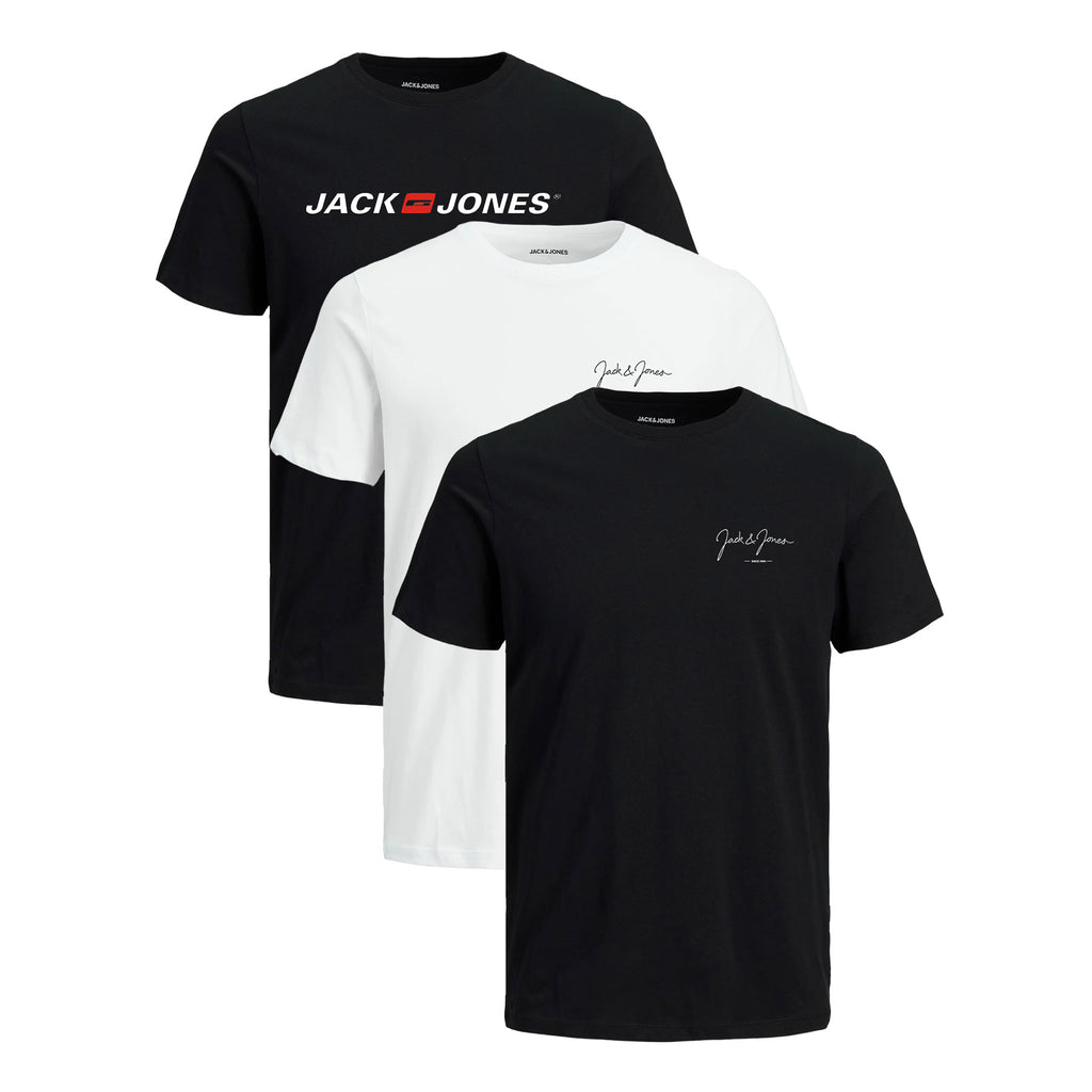 Jack & Jones Infinity Herren T-Shirt 3er Pack und 5er Pack INFINITY 3er Pack 2