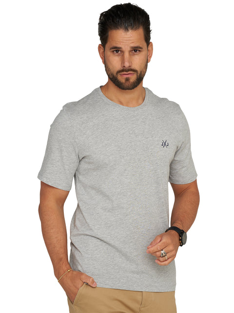 Jack & Jones Infinity Herren T-Shirt ELIF O-Neck Shirt Kurzarmshirt