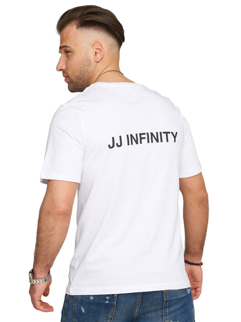 Jack & Jones Infinity Herren T-Shirt ELIF INFINITY O-Neck Shirt Kurzarmshirt