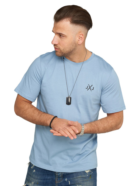 Jack & Jones Infinity Herren T-Shirt ELIF INFINITY O-Neck Shirt Kurzarmshirt