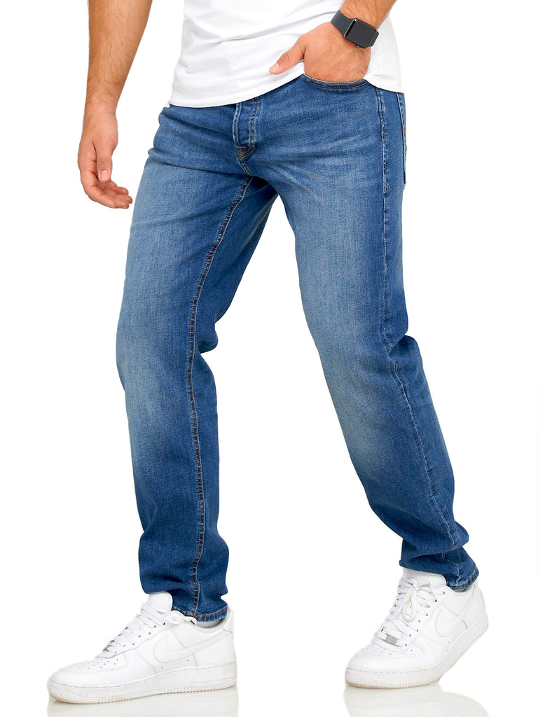 Jack & Jones Infinity Herren Jeans MIKE ARIS Tapered Fit Denim Herrenhose