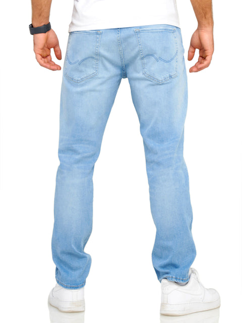 Jack & Jones Herren Jeans Tapered Fit Hellblau W29 L32