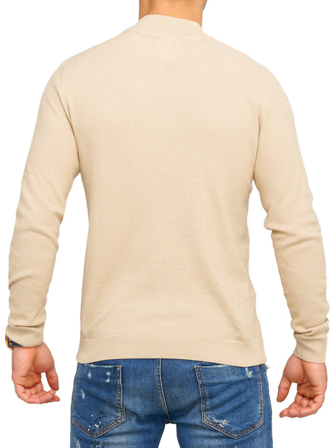 Jack & Jones Infinity Herren Pullover Beige M