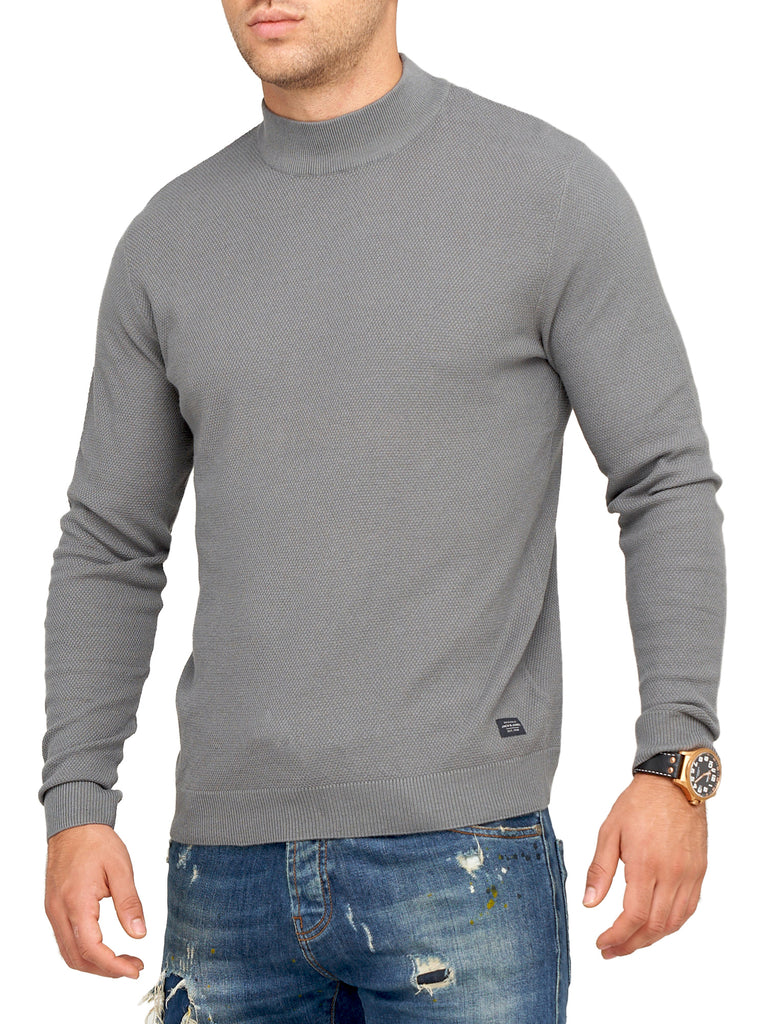 Jack & Jones Infinity Herren Strickpullover CLOVER Sweater Unifarben Sedona Sage