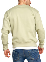 Jack & Jones Infinity Herren Sweatshirt Rundhals Grün M