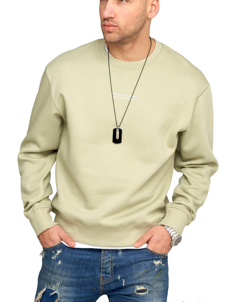 Jack & Jones Infinity Herren Sweatshirt NICKO INFINITY Pullover Sweater Tea