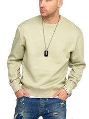 Jack & Jones Infinity Herren Sweatshirt Rundhals Grün S
