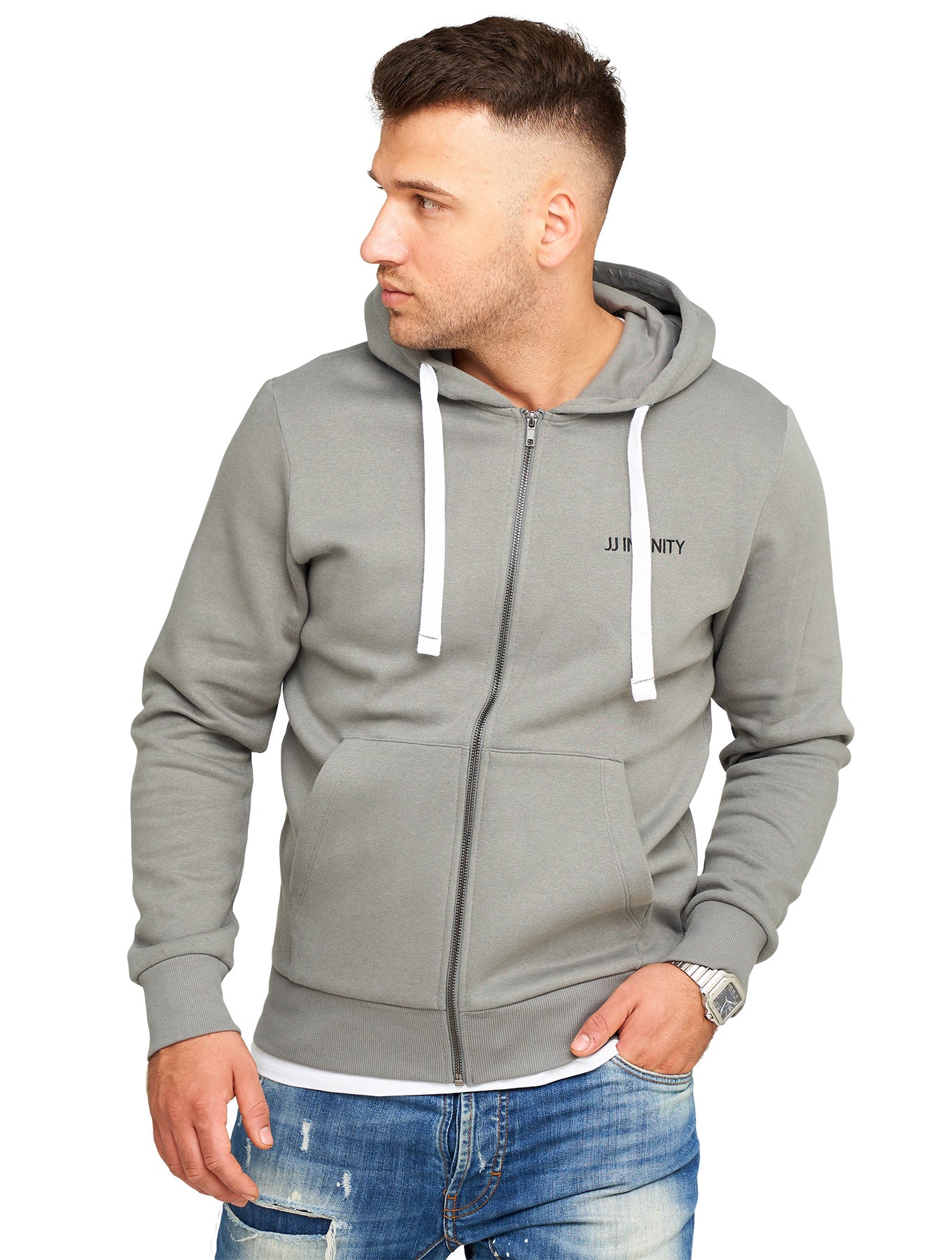 Sweatshirt Strick Kapuzenjacke Herren Jack Jones Infinity Herren