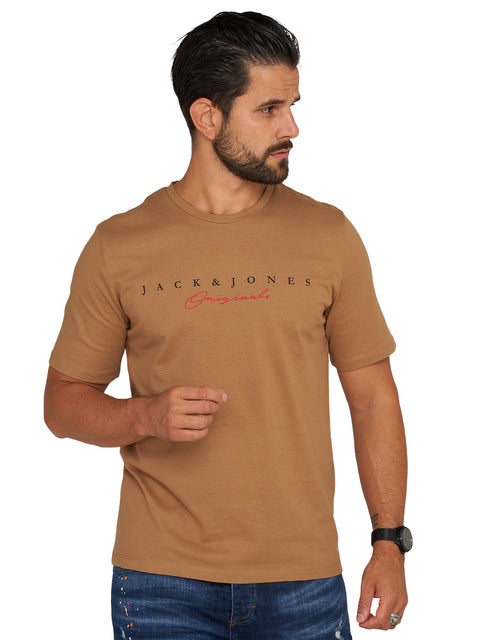 Jack & Jones Infinity Herren T-Shirt HARRISON O-Neck Shirt Kurzarmshirt