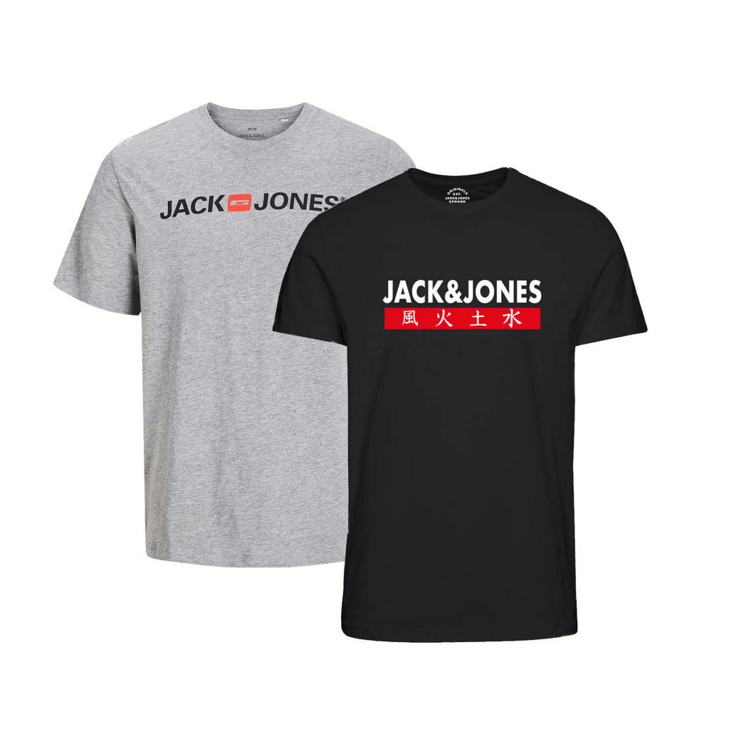 Jack & Jones Infinity Herren T-Shirt 3er Pack und 5er Pack INFINITY 2er Pack 1