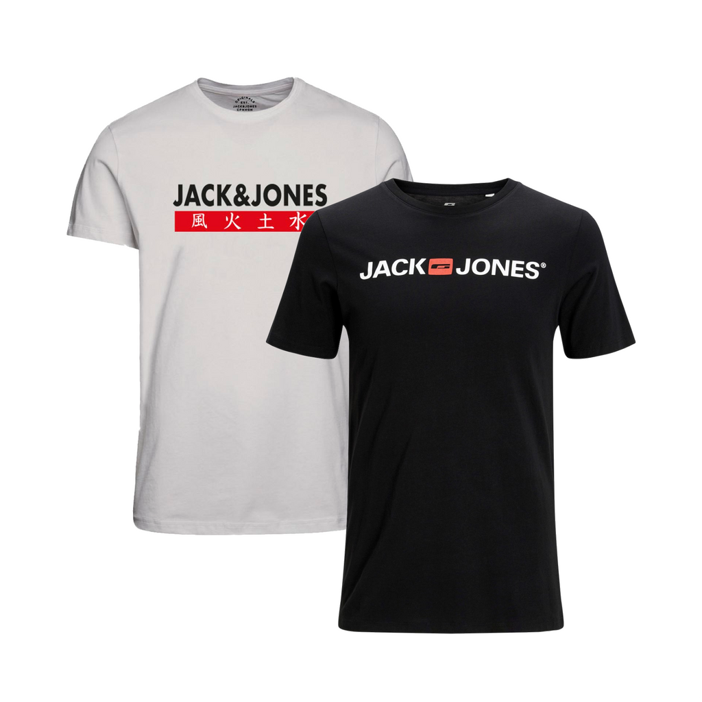 Jack & Jones Infinity Herren T-Shirt 3er Pack und 5er Pack INFINITY 2er Pack 2