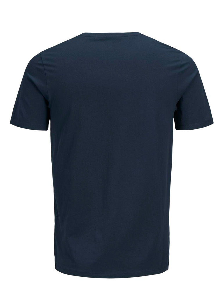 Jack & Jones Herren T-Shirt JJECORP O-Neck Shirt Kurzarmshirt Navy Blazer M