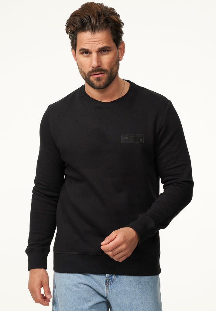 Jack & Jones Infinity Viverni POPS Sweatshirt Black M