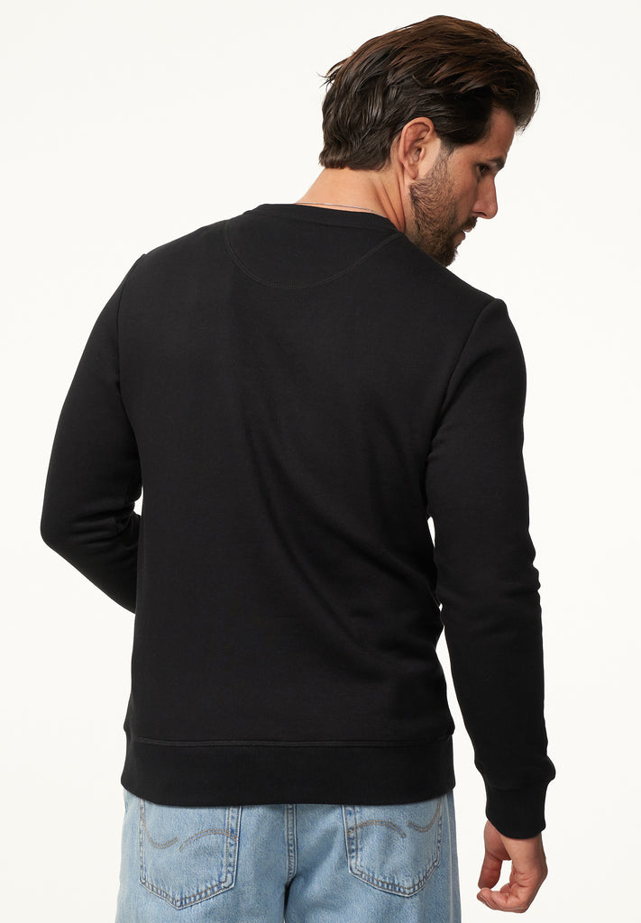 Jack & Jones Infinity Viverni POPS Sweatshirt Black XL