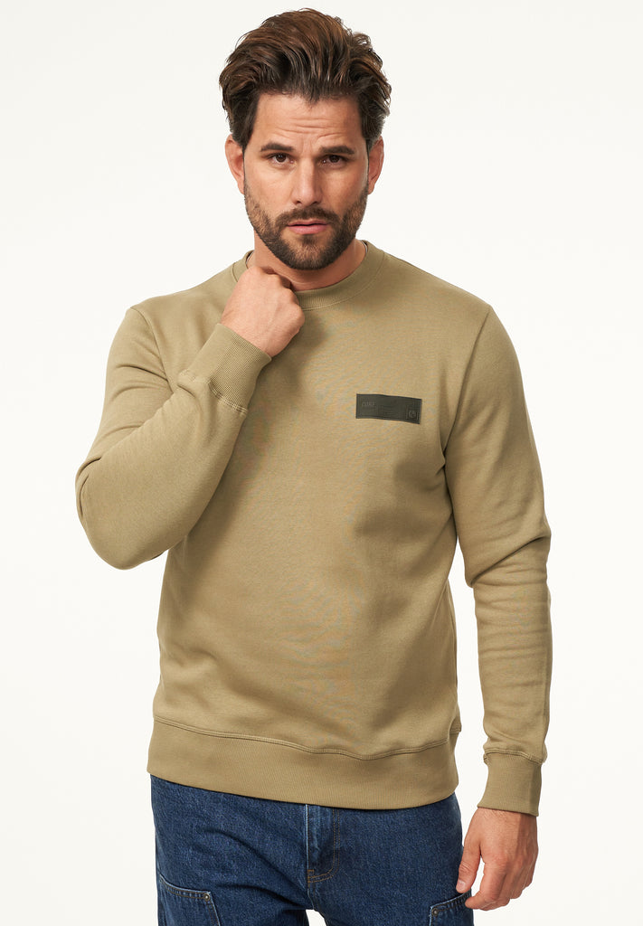 Jack & Jones Infinity Viverni POPS Sweatshirt Aloe M
