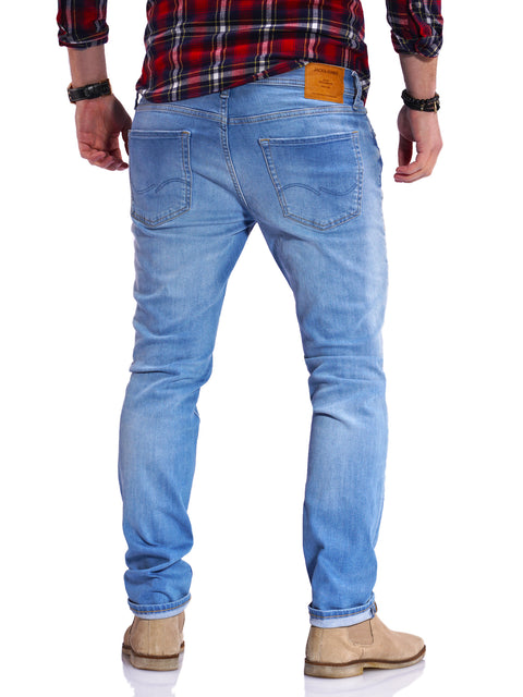 Jack & Jones Herren Jeans GLENN ARIS Slim Fit Stretch Denim