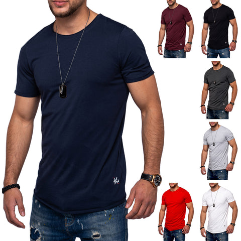 Jack & Jones Infinity Herren O-Neck T-Shirt INFINITY Longshirt