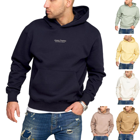 Jack & Jones Infinity Herren Hoodie WOOD INFINITY Sweatshirt Kapuzenpullover