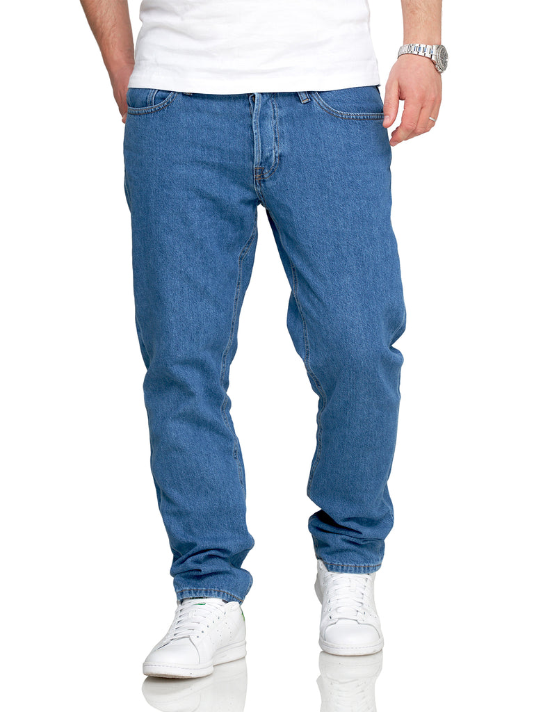 Jack & Jones Infinity Herren Jeans Tapered Fit Hellbau W28 L30