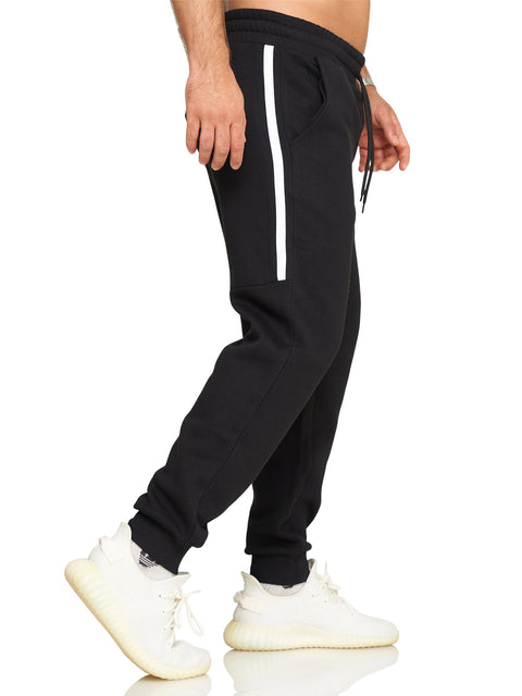 Jack & Jones Infinity Herren Jogginghose Regular Fit Schwarz L