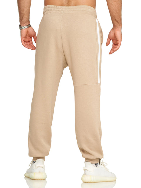 Jack & Jones Infinity Herren Jogginghose Regular Fit Beige XL