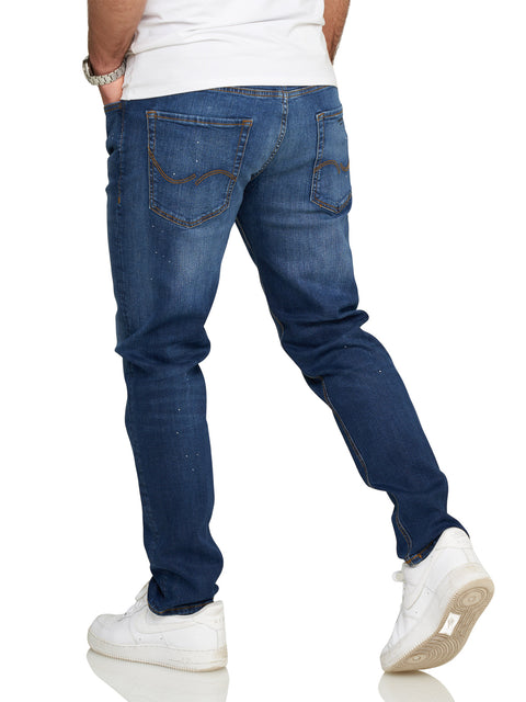 Jack & Jones Infinity Herren Jeans MIKE ARIS Tapered Fit Denim Herrenhose