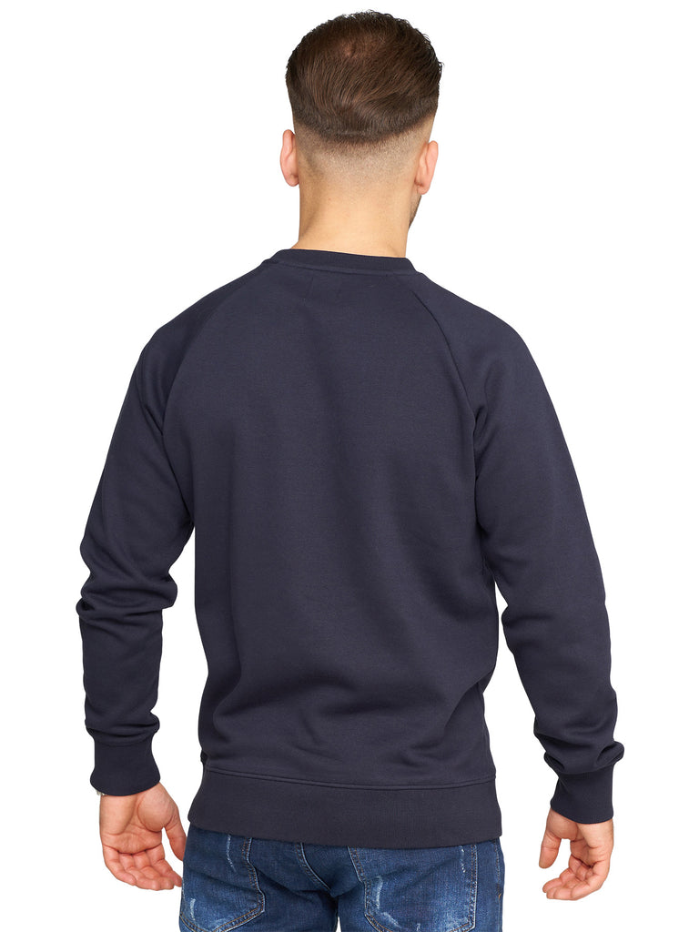 Jack & Jones Infinity Herren Sweatshirt MATTEO Pullover Sweater Perfect Navy XL